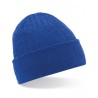 czapka zimowa - mod. B447:Bright Royal, 100% akryl (Dark Graphite, One Size
